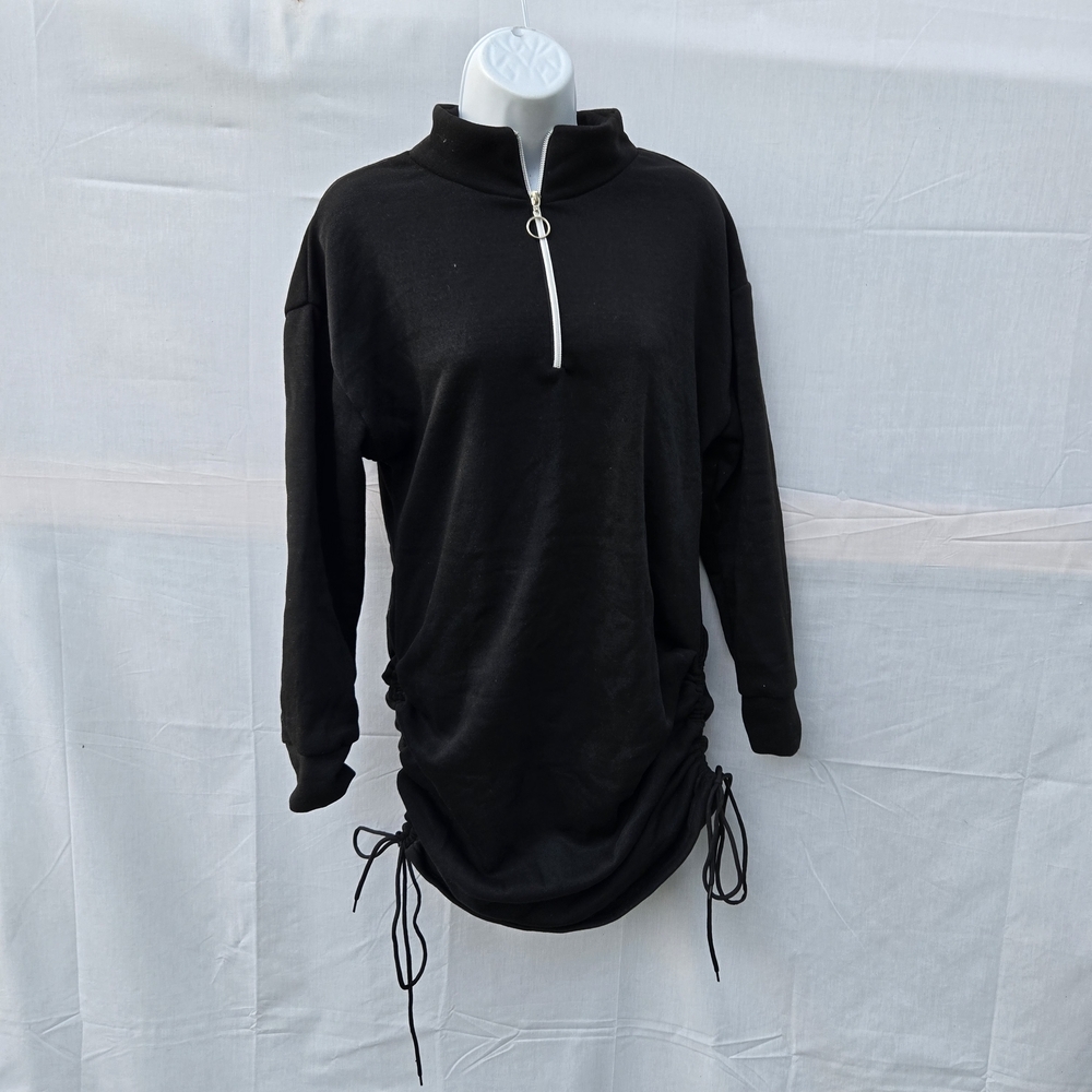 NYC Black Garment with Label Detail